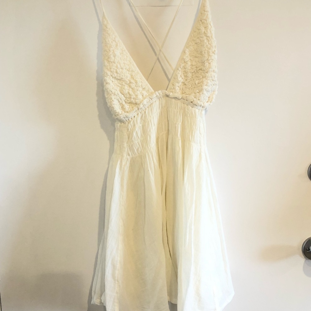 Free People Dresses | Free People - Forever Favorite Mini in Ivory | Size L